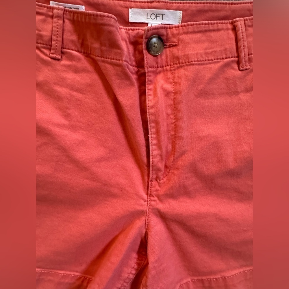 Loft The Washed Twill Short 4” - Picture 4 of 6